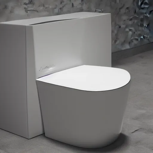 Image similar to a toilet designed by lamborghini