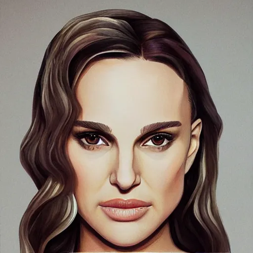 Prompt: natalie portman by loish