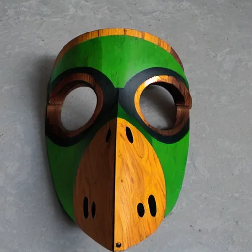 Image similar to jet set radio wooden mask