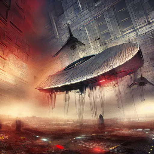 Image similar to dystopia futuristic Russia, digital art,