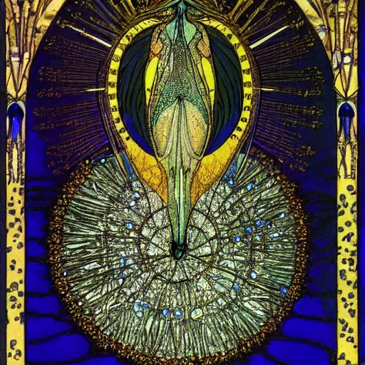 Image similar to coronavirus by harry clarke