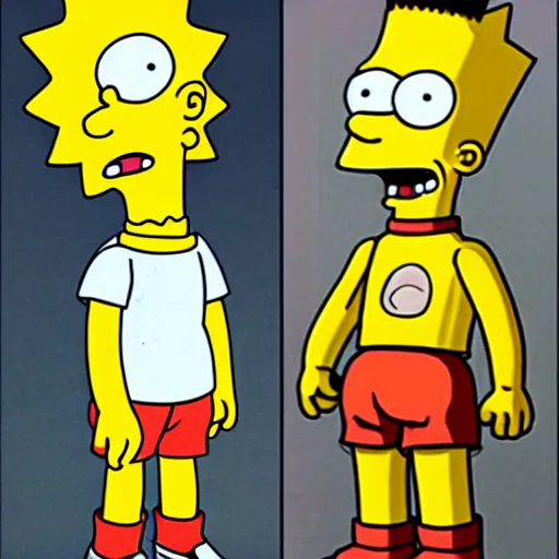 Prompt: bart simpson as a real person