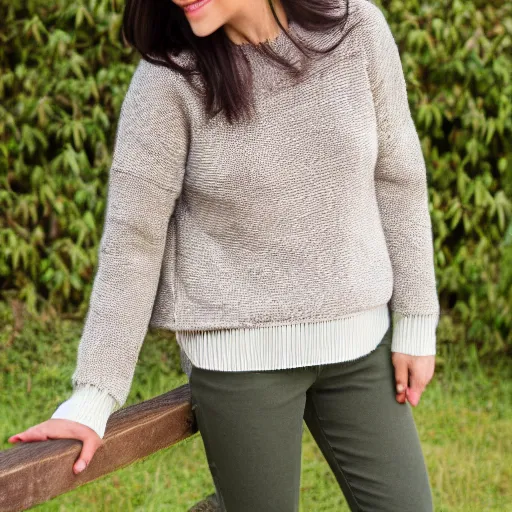 Image similar to a wool sweater knit with a repeating avocado pattern