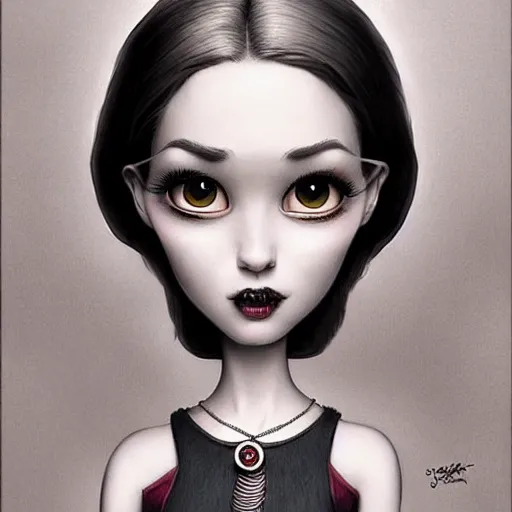 Prompt: Lofi portrait Pixar style by Joe Fenton and Stanley Artgerm and Tom Bagshaw and Tim Burton