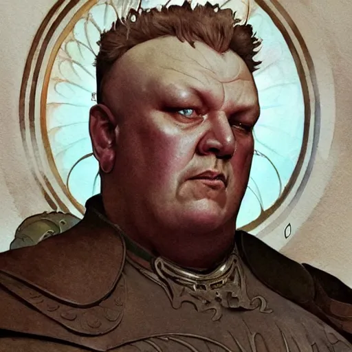 Prompt: a beautifull intricate watercolour painting of vladimir harkonnen with spice, dune, frank herbert, reflexions, verry high details by william turner art, greg rutkowski and alphonse mucha, trending on artstation, very very detailed, masterpiece, vibrant colors