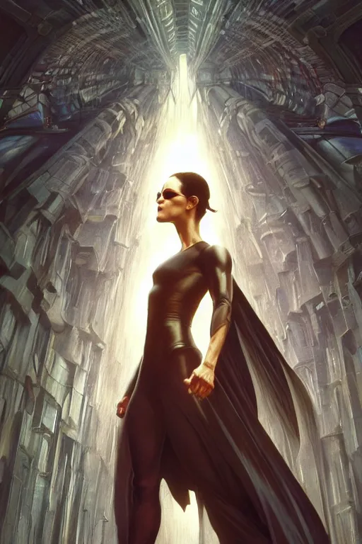 Prompt: A film still of a sentinel from the matrix movies, highly detailed, digital painting, artstation, concept art, sharp focus, illustration, cinematic lighting, art by artgerm and greg rutkowski and alphonse mucha diffuse lighting, fantasy, intricate, elegant, highly detailed, lifelike, photorealistic, digital painting, artstation, illustration, concept art, smooth, sharp focus, art by John Collier and Albert Aublet and Krenz Cushart and Artem Demura and Alphonse Mucha