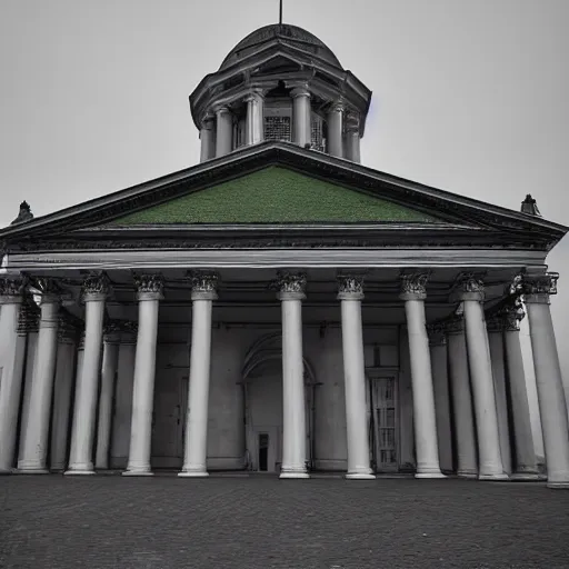 Image similar to helsinki cathedral is silent hill