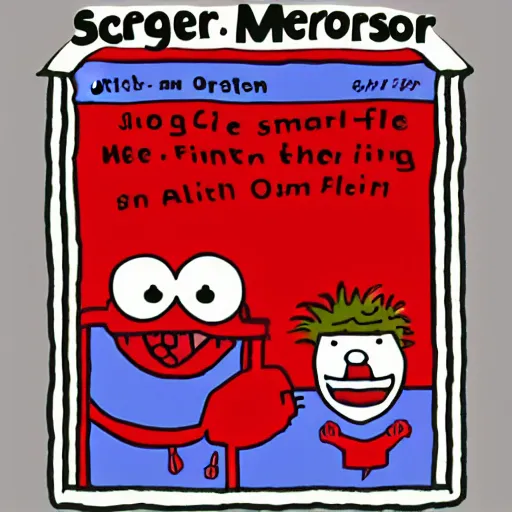 Image similar to little mr screaming mouth by roger hargreaves and jim henson, behance