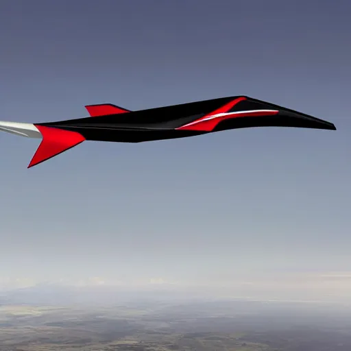 Image similar to concept designs for a tesla jet