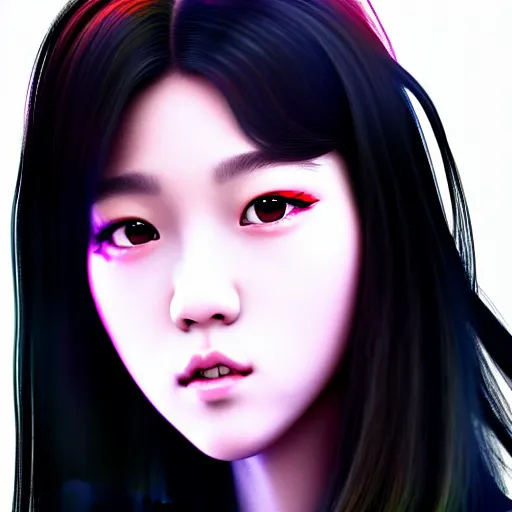 Image similar to jisoo of blackpink, hyperrealistic portrait, by justine florentino, fantasy art, photo realistic, dynamic lighting, artstation, poster, volumetric lighting, very detailed face, 8 k, award winning