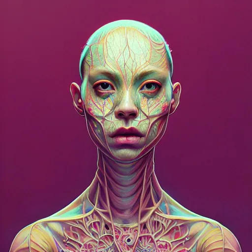 Image similar to translucent skin, subsurface scattering :: by Martine Johanna and Simon Stålenhag and Chie Yoshii and Casey Weldon and Guillermo del toro :: ornate, dynamic, particulate, rich colors, intricate, elegant, highly detailed, centered, artstation, smooth, sharp focus, octane render, 3d