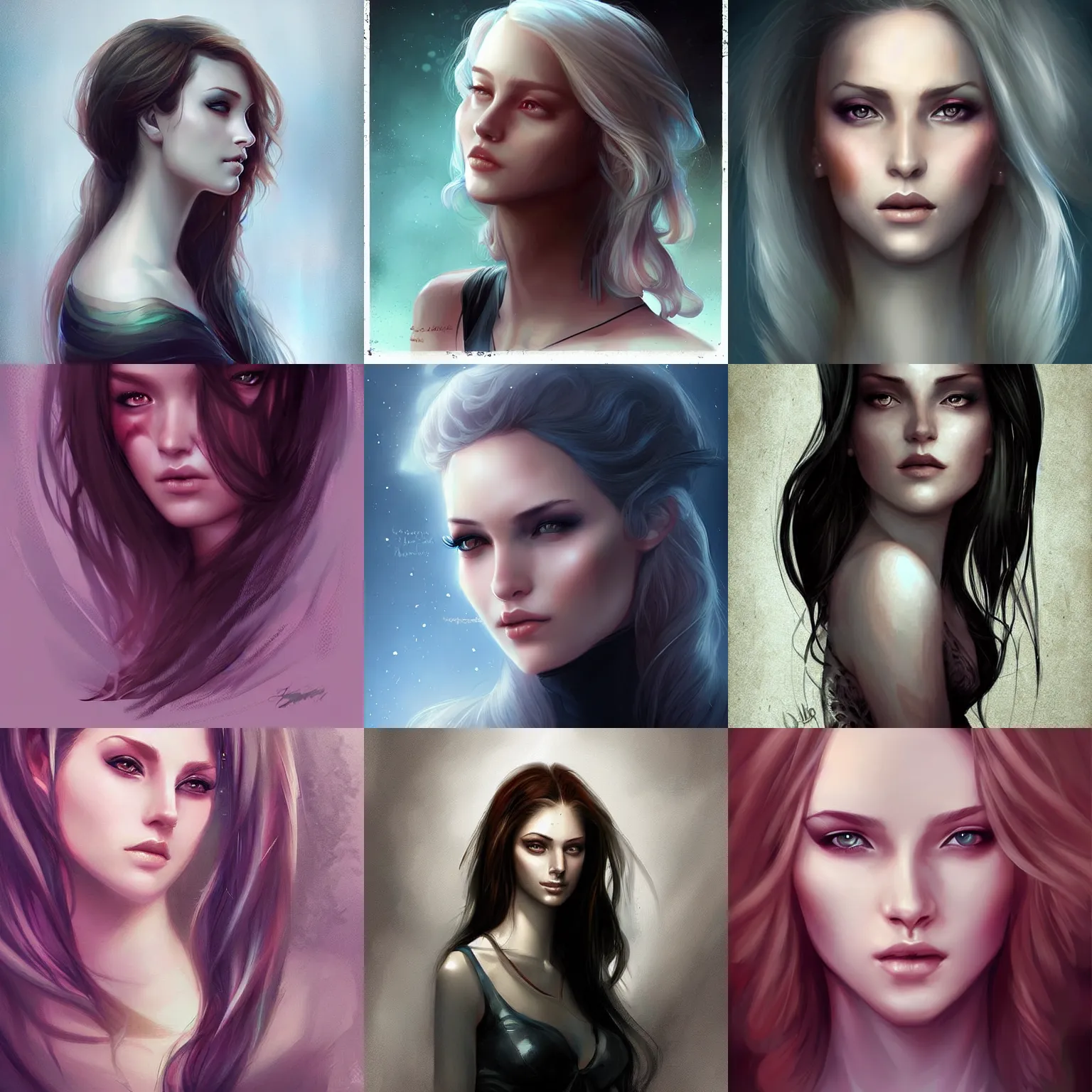 Prompt: digital art by charlie bowater of a beautiful woman,