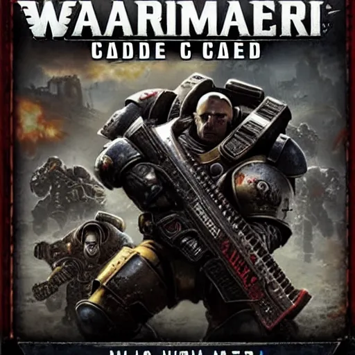 Prompt: warhammer 4 0 k gears of war codex