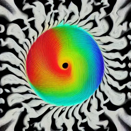 Prompt: baffling optical illusion, colorful, high resolution