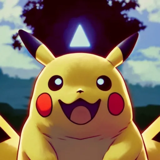 ArtStation - Emo pikachu meme surprised face