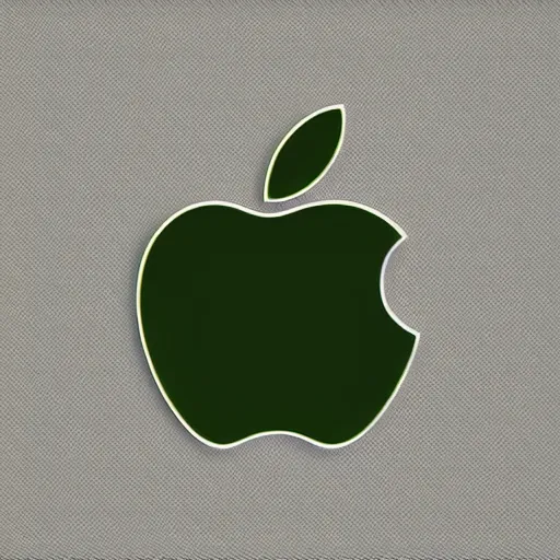 Image similar to android as apple logo