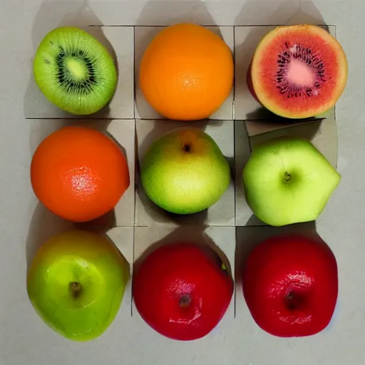 Image similar to square fruits