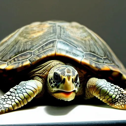 Image similar to foto of turtle in op room 4 k