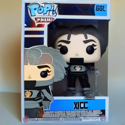 Prompt: XQC Funko Pop