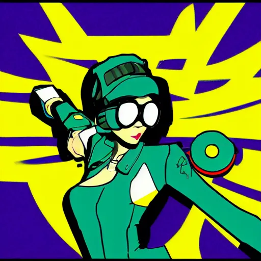 Image similar to jet set radio