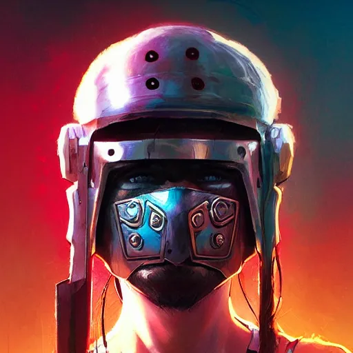 Image similar to cyberpunk viking helmet mask warrior goddess robot ninja fantasy, art gta 5 cover, official fanart behance hd artstation by jesper ejsing, by rhads, makoto shinkai and lois van baarle, ilya kuvshinov, ossdraws