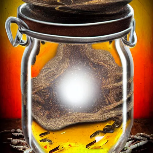 Image similar to whirlwind in a jar