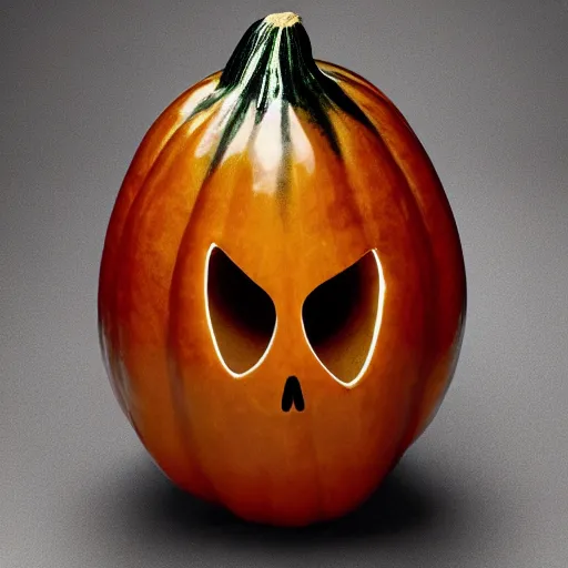 Image similar to gourd shaped like the face of amber heard hybrid intercross mix as a gourd