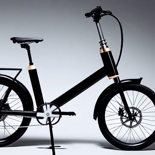 Image similar to jonathan ive dieter rams electric bike unboxing