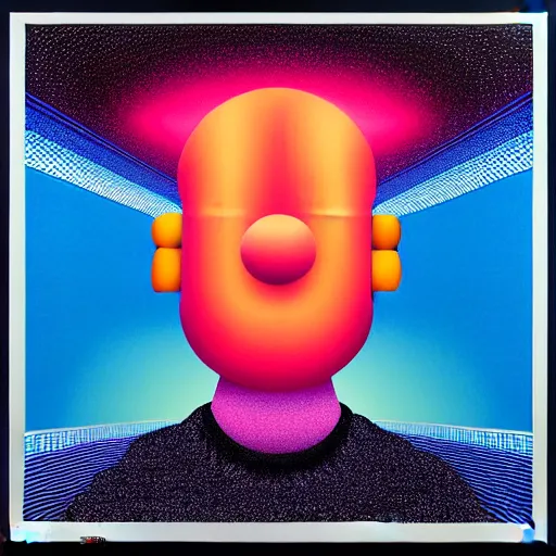 Prompt: box by shusei nagaoka, kaws, david rudnick, airbrush on canvas, pastell colours, cell shaded, highly detailed