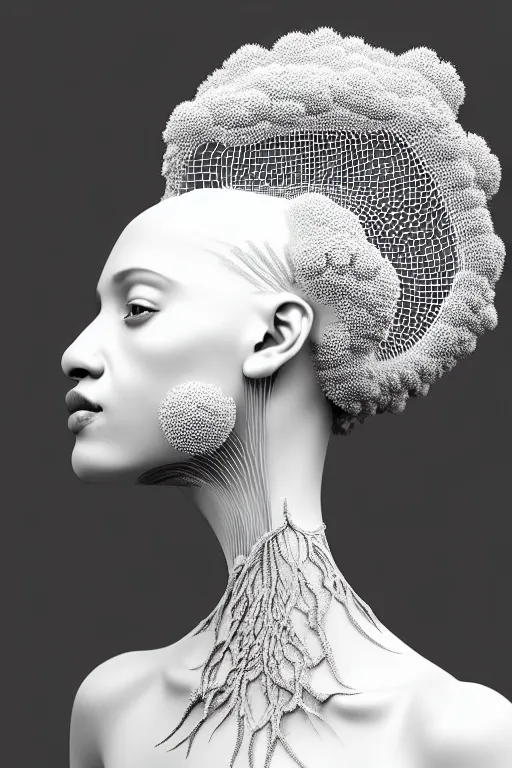 complex 3d render ultra detailed of a beautiful | Stable Diffusion ...