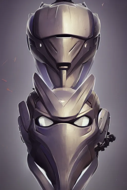 Image similar to epic mask helmet robot ninja portrait stylized as fornite style game design fanart by concept artist gervasio canda, behance hd by jesper ejsing, by rhads, makoto shinkai and lois van baarle, ilya kuvshinov, rossdraws global illumination radiating a glowing aura global illumination ray tracing hdr render in unreal engine 5