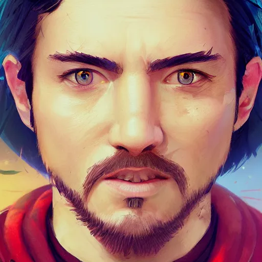 Prompt: highly detailed portrait of male villager from super smash bros ultimate in gta v, stephen bliss, unreal engine, fantasy art by greg rutkowski, loish, rhads, ferdinand knab, makoto shinkai and lois van baarle, ilya kuvshinov, rossdraws, tom bagshaw, global illumination, radiant light, detailed and intricate environment