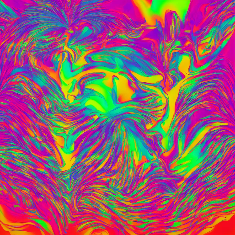Image similar to album cover design tropical dmt trip, by Jonathan Zawada, Pi-Slices and Kidmograph, colorful digital art