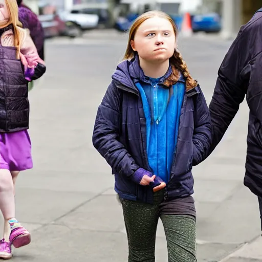 Image similar to greta thunberg obese