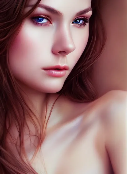 Prompt: a gorgeous female photo, professionally retouched, soft lighting, realistic, smooth face, perfect eyes, [ wide angle ], sharp focus on eyes, 8 k high definition, insanely detailed, intricate, elegant, art by artgerm, snowy winter