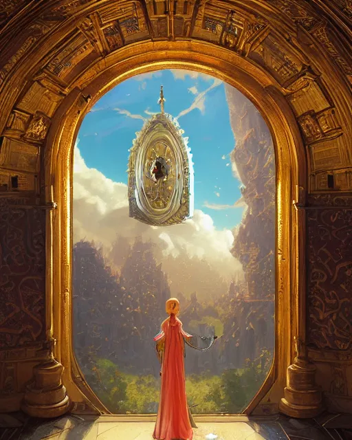 Prompt: highly detailed surreal vfx portrait of a blessed shield in a majestic castle by golden tree, stephen bliss, unreal engine, greg rutkowski, loish, rhads, beeple, makoto shinkai and lois van baarle, ilya kuvshinov, rossdraws, tom bagshaw, alphonse mucha, global illumination, detailed and intricate environment