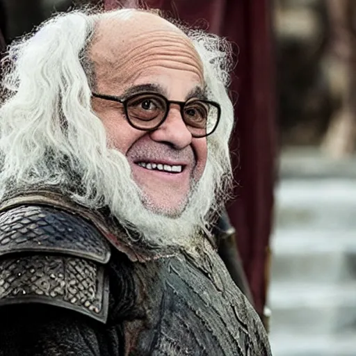 Prompt: danny devito as daenerys