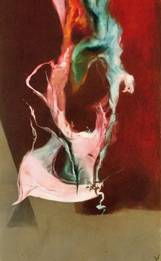 Image similar to amazing painting by francis bacon