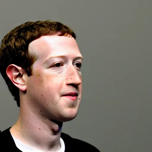 Prompt: prison mugshot of mark zuckerberg