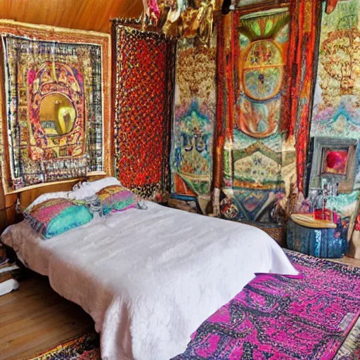 Image similar to Bohemian Bedroom