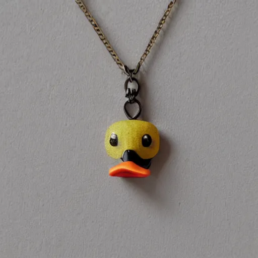 Image similar to duck with necklace