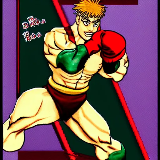 Image similar to ken from street fighter 2 in the style of scarry, richard