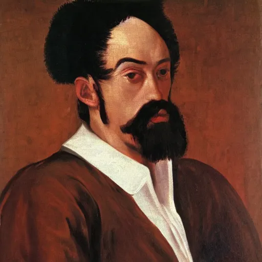 Prompt: portrait of Alfredo Landa as a Diego Velazquez painting