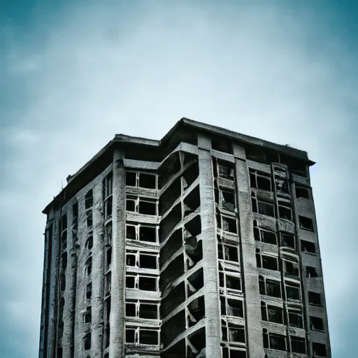 Image similar to a building scary image photography high quality