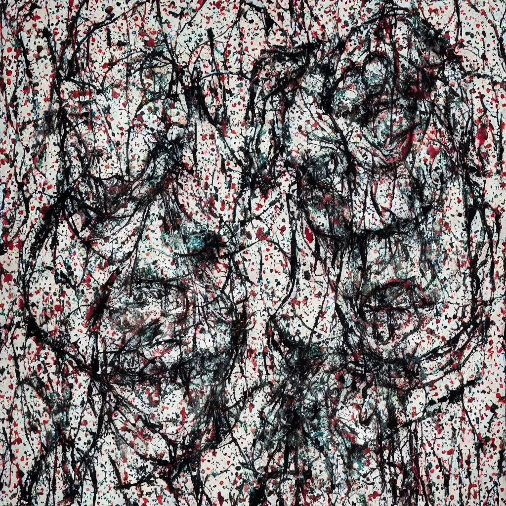 Image similar to camo made of teeth, smiling, abstract, francis bacon artwork, cryptic, dots, spots, stipple, lines, splotch, color tearing, pitch bending, faceless people, dark, ominious, eerie, hearts, minimal, points, technical, old painting