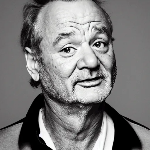 Prompt: bill murray, role model, inspiring, funniest comedian ever, great roles, living legend, humble, friend of the people, he helps the people, cleans up mess, playful prank where does something unlikely but memorable, we all meed a friend like bill murray, protect him at all costs!