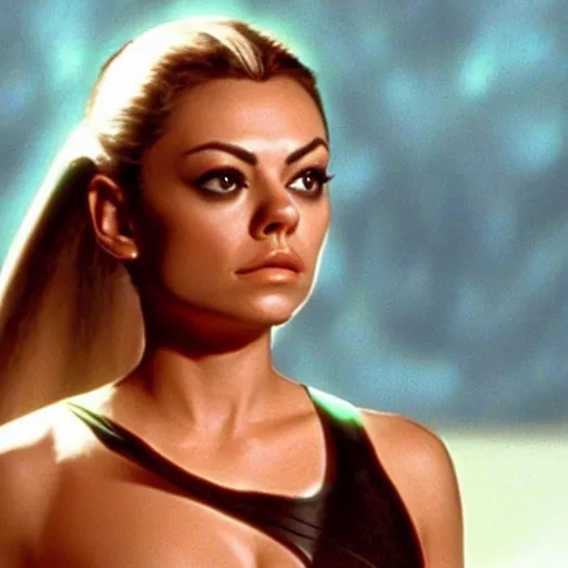 Image similar to A still of Mila Kunis as Seven of Nine in Star Trek: Voyager (1995)