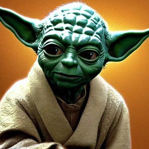 Image similar to steve buscemi as yoda.