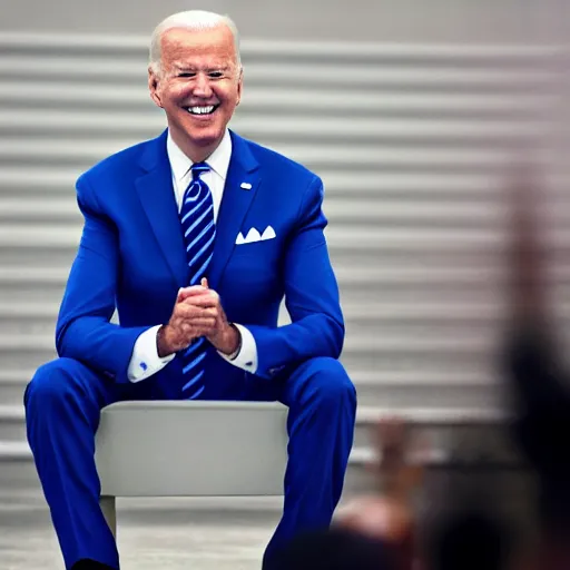 Image similar to blue joe biden blue blue