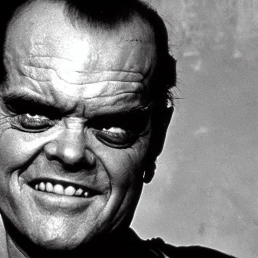 Prompt: Jack Nicholson playing Terminator